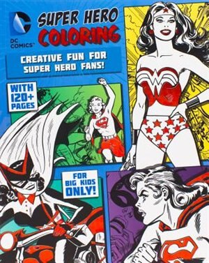 DC COMICS COMIC ART COLOURING WONDER WOM