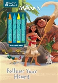 Couverture_Disney Moana Color & Activity With Crayo