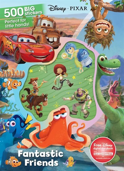 Disney•PIXAR Fantastic Friends Disney Pixar Fantastic Friends: 500 Big Stickers Book By