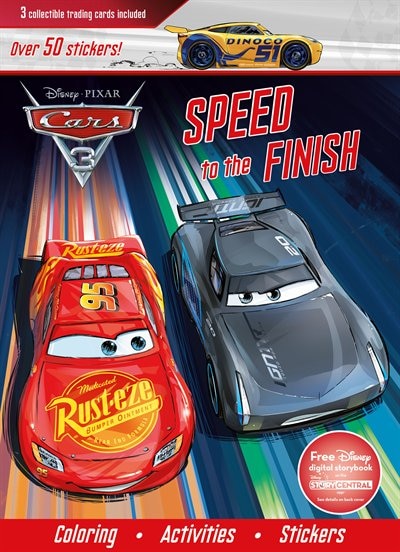 Front cover_Disney Pixar Cars 3 Speed to the Finish