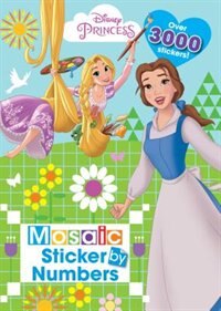 Front cover_Disney Princess Mosaic Sticker by Numbers