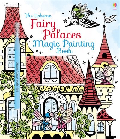 Front cover_Fairy Palaces Magic Painting Book