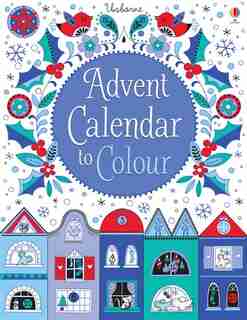 Advent Calendar To Colour by Jessica Greenwell