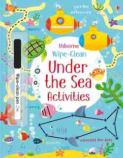 Wipe-clean Under The Sea Activities de Kirsteen Robson