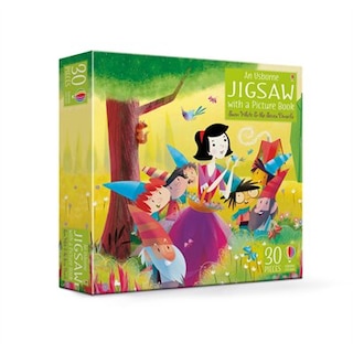 An Usborne Jigsaw With A Picture Book Snow White And The Seven Dw