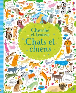 Couverture_CHATS ET CHIENS - CHERCHE ET TROUVE