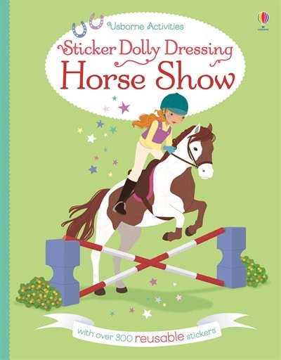 Sticker Dolly Dressing Horse Show