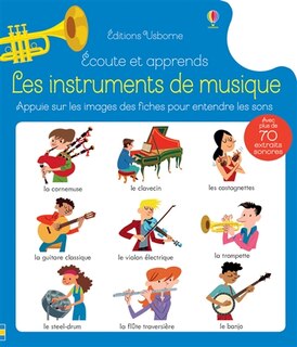 Couverture_&Eacute;coute et apprends les instruments de musique