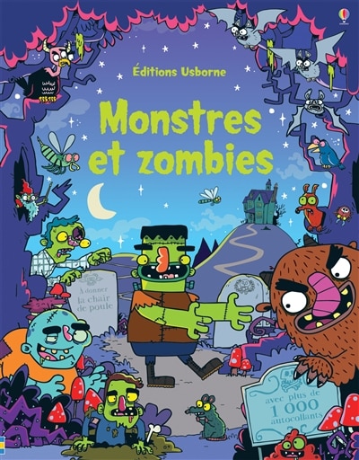 MONSTRES ET ZOMBIES AUT: AUTOCOLLANTS USBORNE