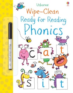 Front cover_Wipe Clean Ready For Reading Phonics