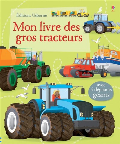 Couverture_Mon livre des gros tracteurs