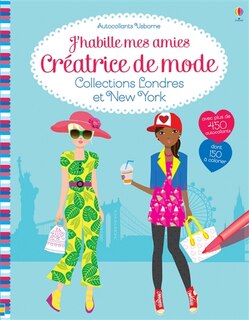 Front cover_J'HABILLE MES AMIES - CREATRICE DE MODE - COLLECTIONS LONDRES ET NEW YORK