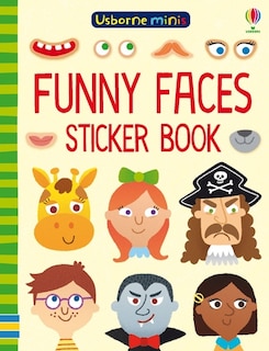 Couverture_Funny Faces Sticker Book