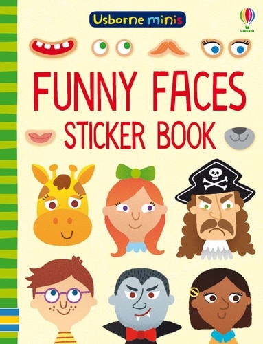 Couverture_Funny Faces Sticker Book