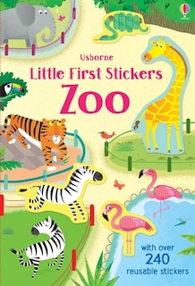Front cover_Little First Stickers Zoo