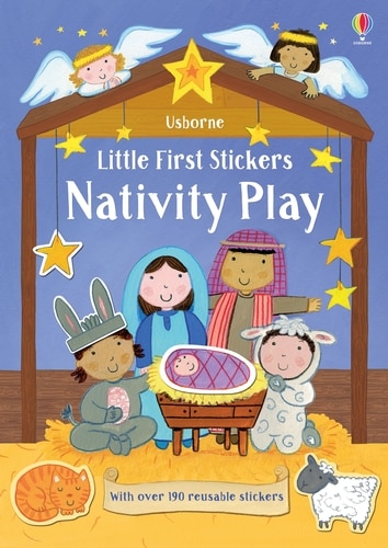 Couverture_Little First Stickers Nativity