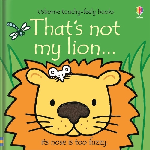 Front cover_That's Not My Lion... Board Book