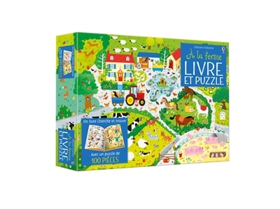COF.LIV.PUZZLE LA FERME: COFFRETS LIVRE ET PUZZLE