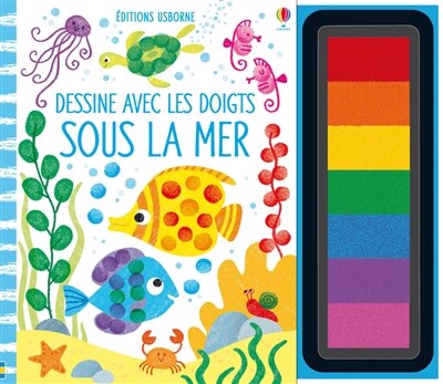 Couverture_SOUS LA MER - DESSINE AVEC LES DOIGTS
