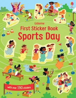 Front cover_First Sticker Book: Sports Day