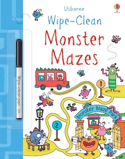 Front cover_Wipe-clean Monster Mazes