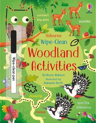 Front cover_Wipe Clean Woodland Activities