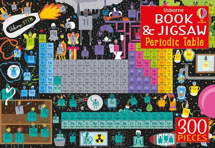 Front cover_Usborne Book & Jigsaws: The Periodic Table