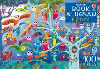 Uborne Book And Jigsaw: Night Time de Kirsteen Robson