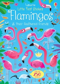 Front cover_Little First Stickers: Flamingos