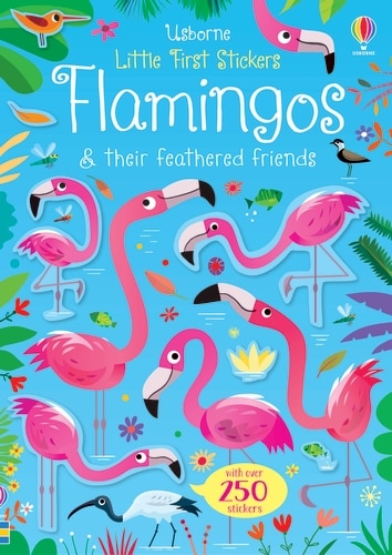 Front cover_Little First Stickers: Flamingos
