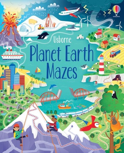 Front cover_Planet Earth Mazes