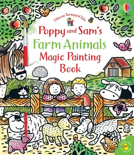 Front cover_Farmyard Tales: Poppy And Sam's Farm Animals Magic Painting