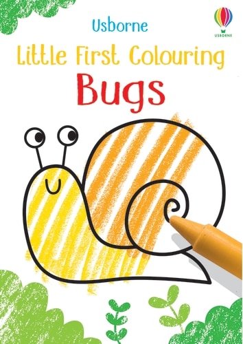 Front cover_Little First Colouring: Bugs