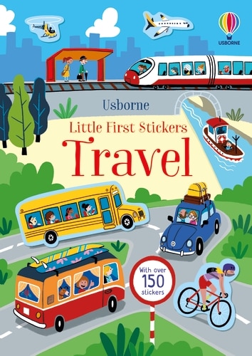 Front cover_Little First Stickers: Travel