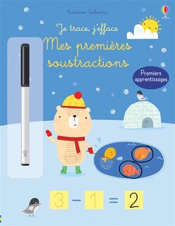 Couverture_Mes premières soustractions : premiers apprentissages