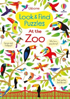 Couverture_Look and Find Puzzles: At The Zoo