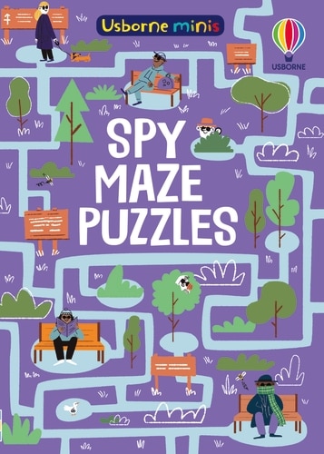Front cover_Mini Books: Spy Mazes
