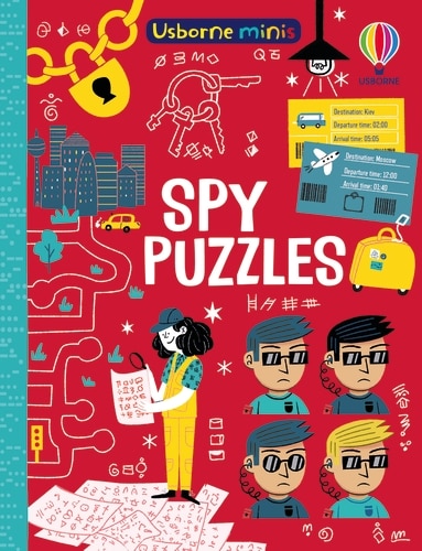Front cover_Mini Books: Spy Puzzles