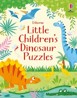 Front cover_Little Children's Dinosaur Puzzles