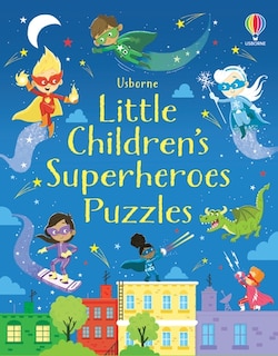Front cover_Little Children's Superheroes Puzzles