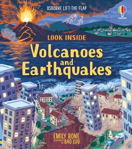 Front cover_Look Inside: Volcanoes and Earthquakes