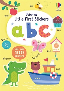 Front cover_Little First Stickers: Abc