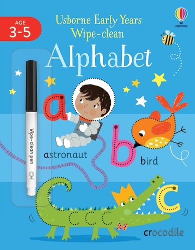 Front cover_Wipe-clean Alphabet