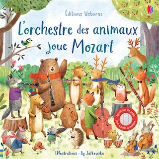 Couverture_L'orchestre des animaux joue Mozart