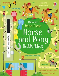 Front cover_Wipe-clean: Horse And Pony Activities
