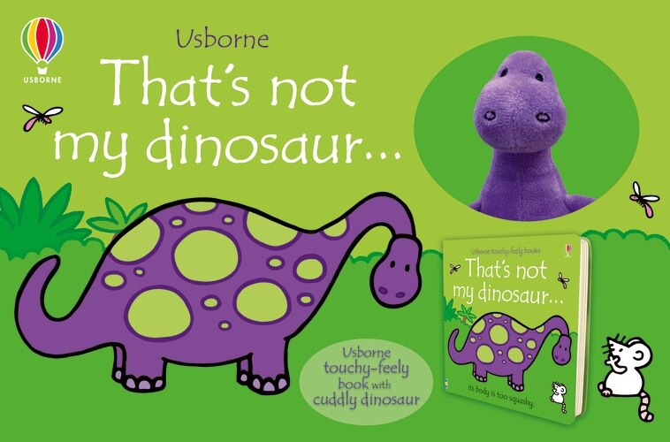 That s Not My Dinosaur Book And Toy Book By Fiona Watt tc Indigo
