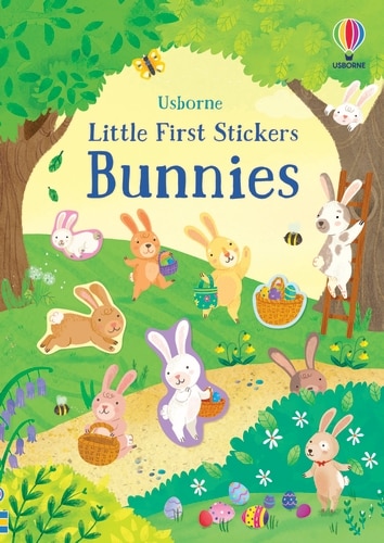 Front cover_Little First Stickers Bunnies