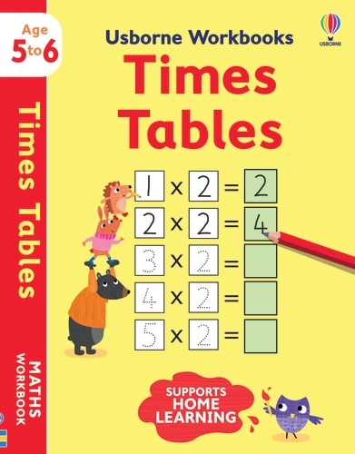 Front cover_Usborne Workbooks Times Tables 5-6