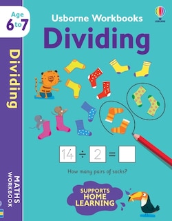 Front cover_Usborne Workbooks Dividing 6-7