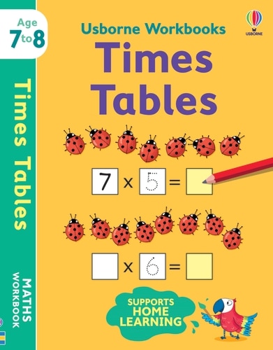 Front cover_Usborne Workbooks Times Tables 7-8